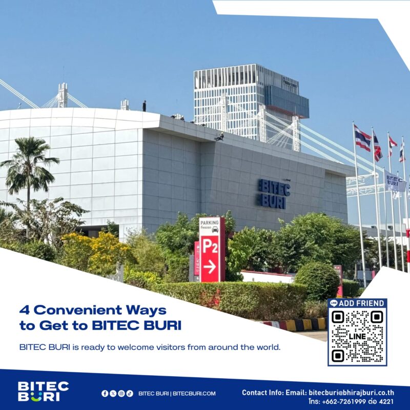 BITEC BURI Conveniences Ways to get to BITEC BURI